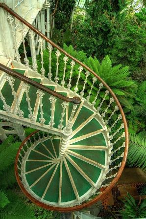 Stairs-at-Kew-Gardens-England